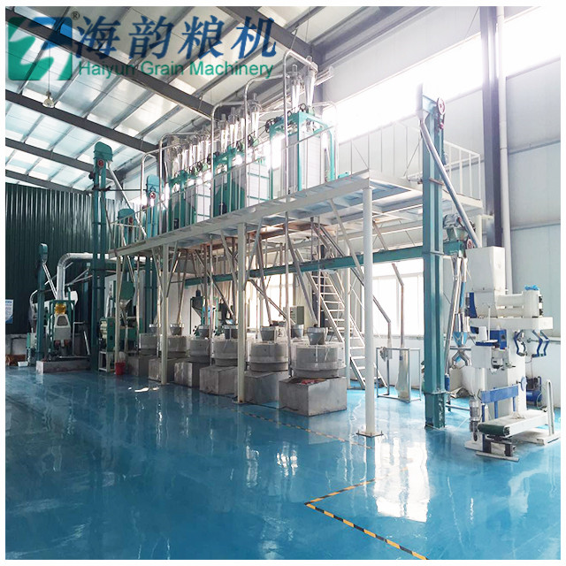 Stoner flour mill machine ,small scale 20tons of wheat flour mill machine plant