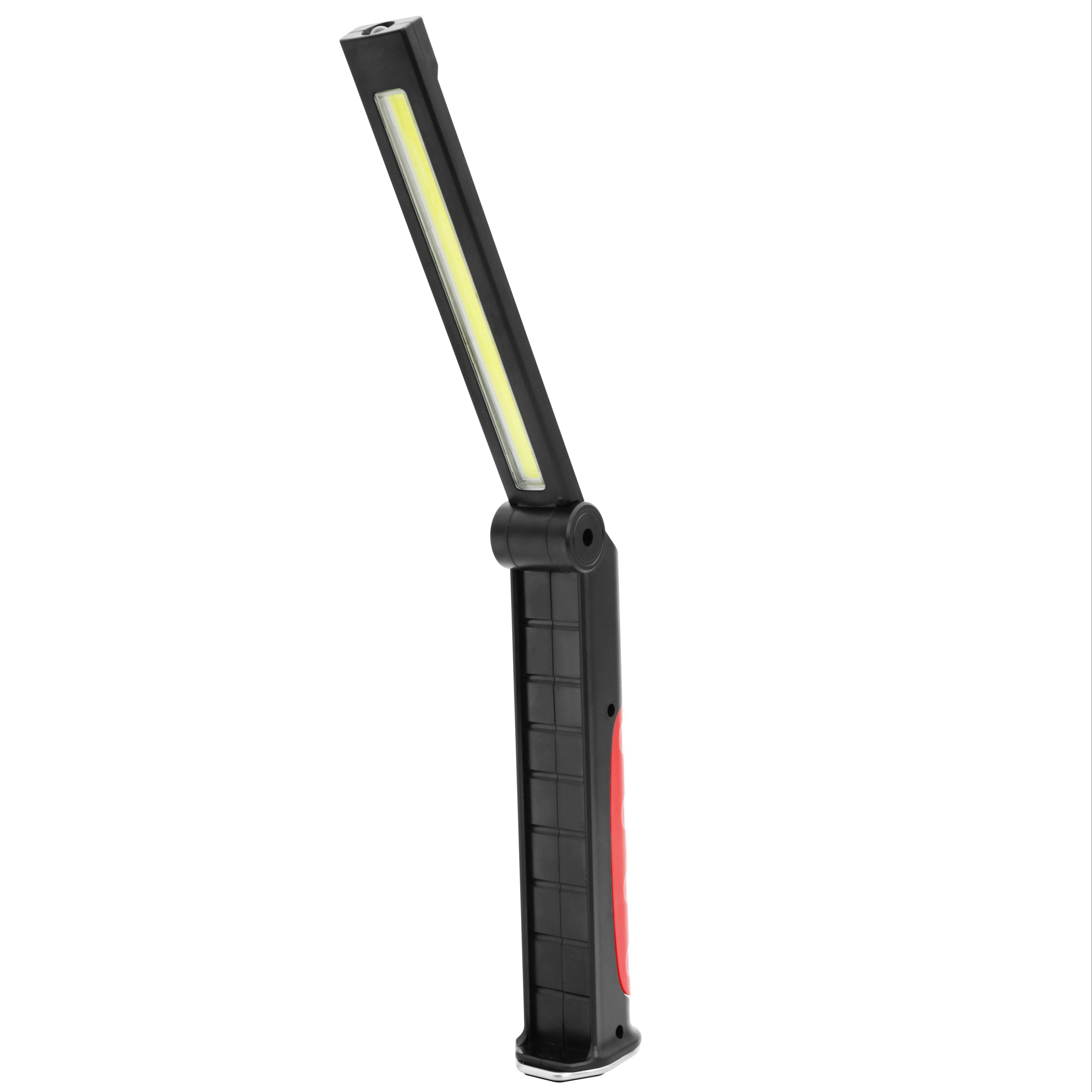 Portable work light with charging station usb input inspection spot light