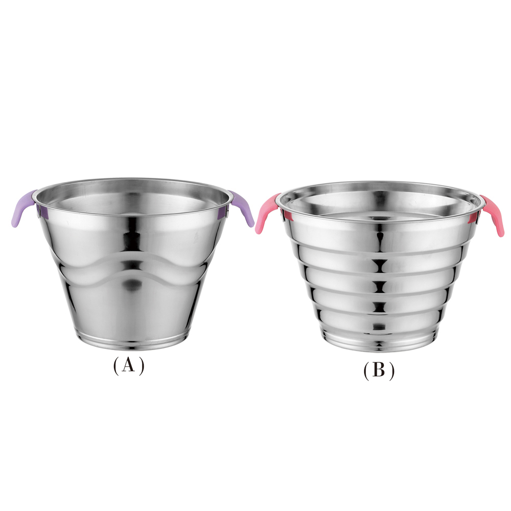 Stainless Steel Ice Bucket /Champagne