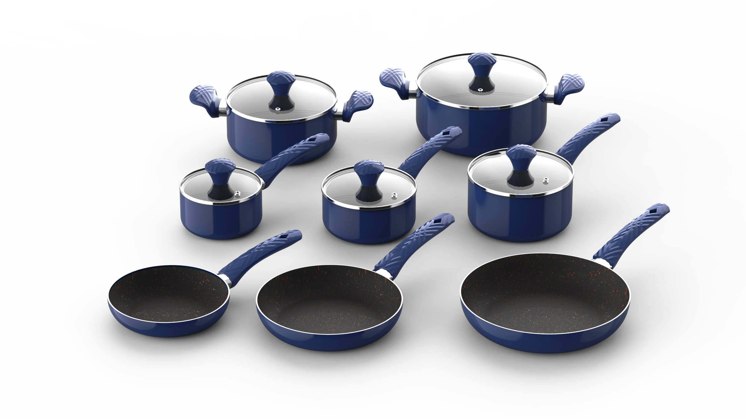 Aluminum 13pcs set with popular color