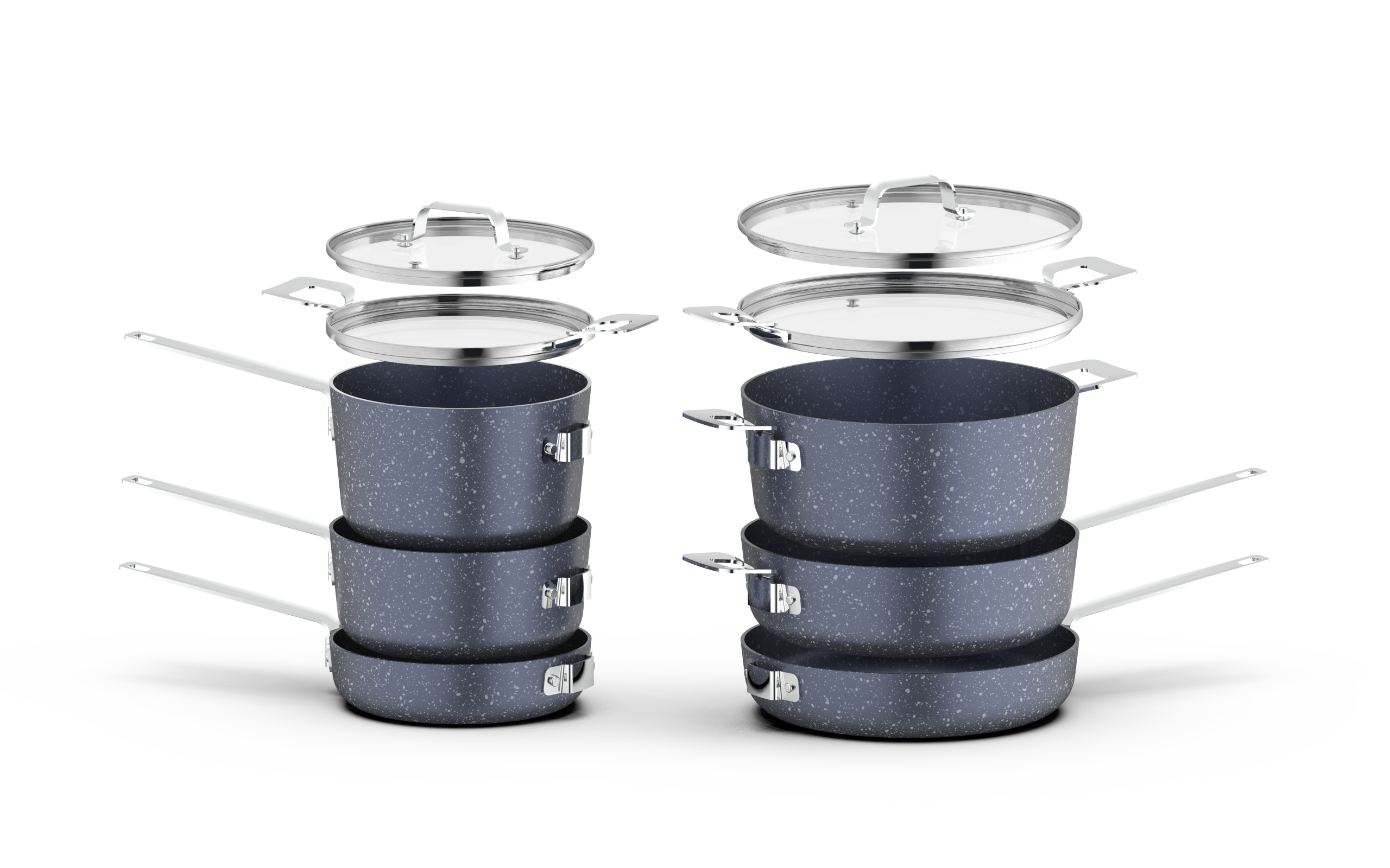 8pcs Aluminum Cookware Set