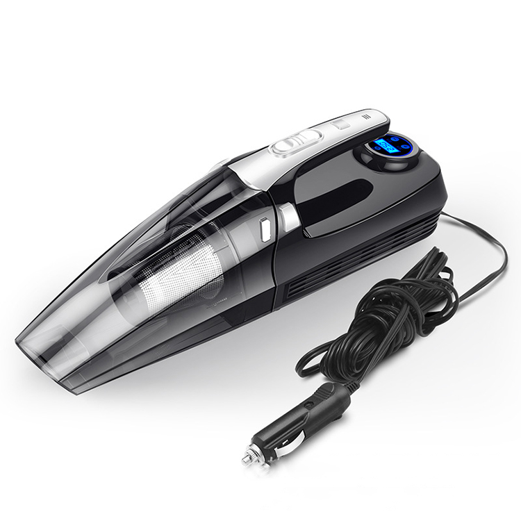 Car Air Pump Vacuum Cleaner Digital Display 4 in 1 Vacuum Cleaner