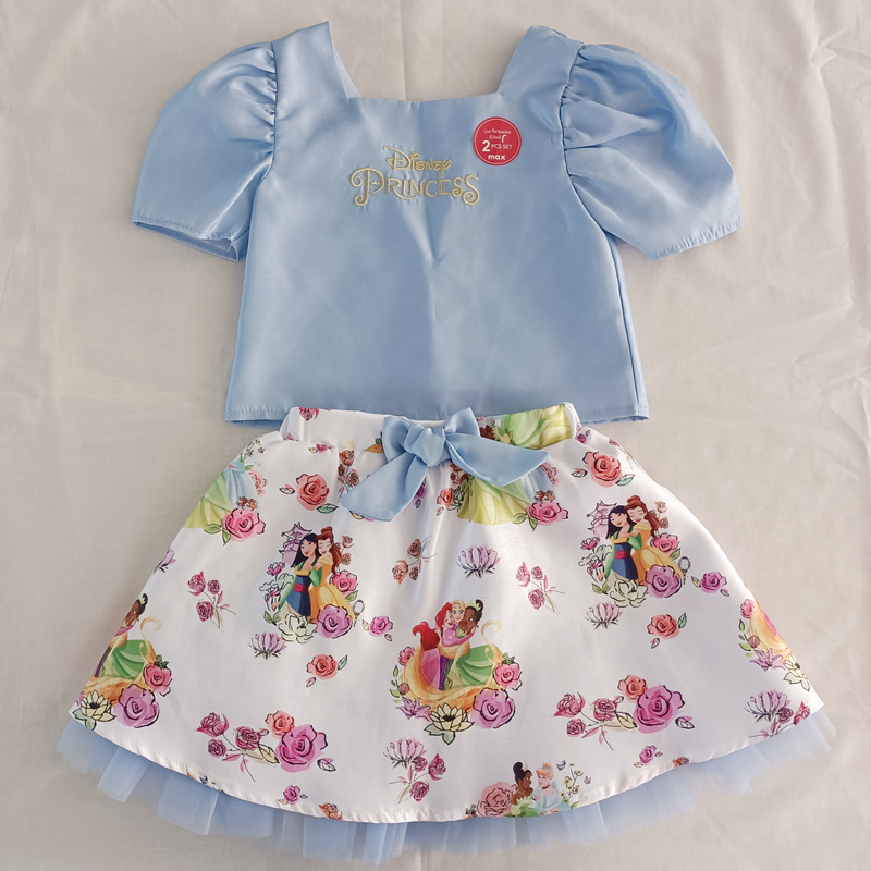 Girl Princess Woven Set