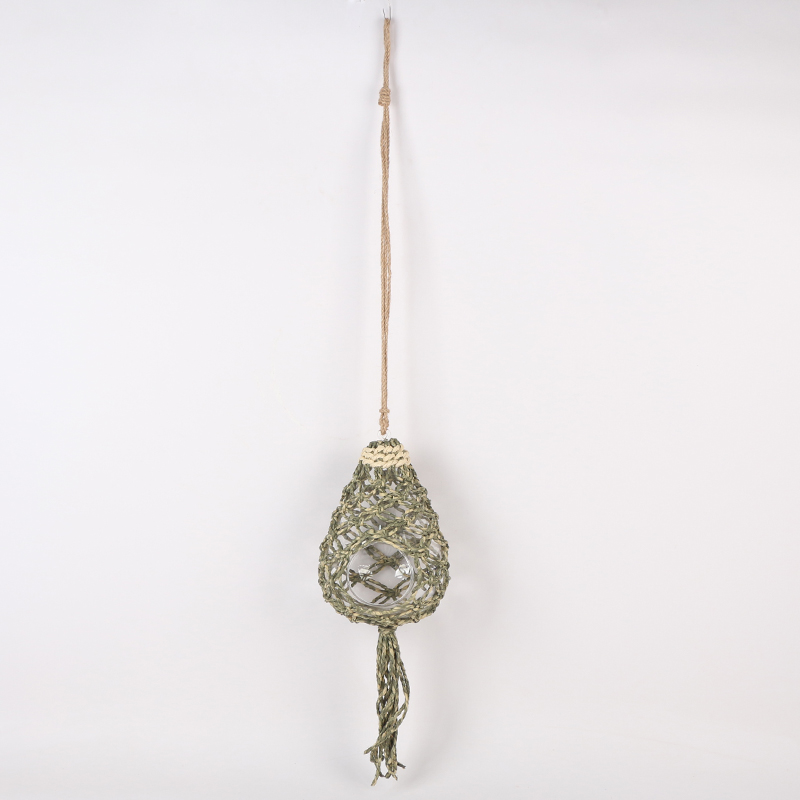 Glass bottle pendant
