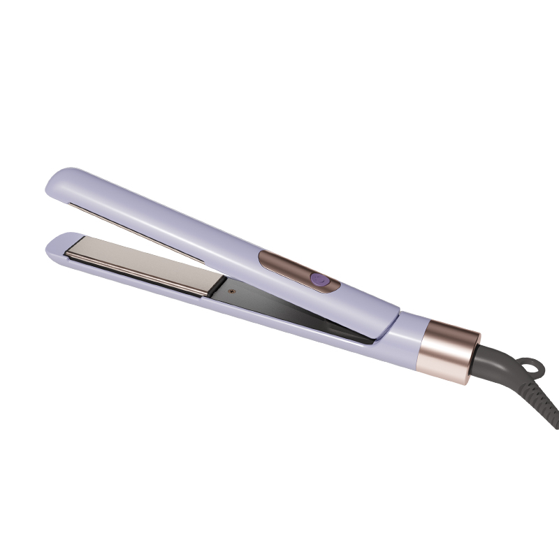 FMK hot selling hair straightener with detachable power cord LED Digital temp display