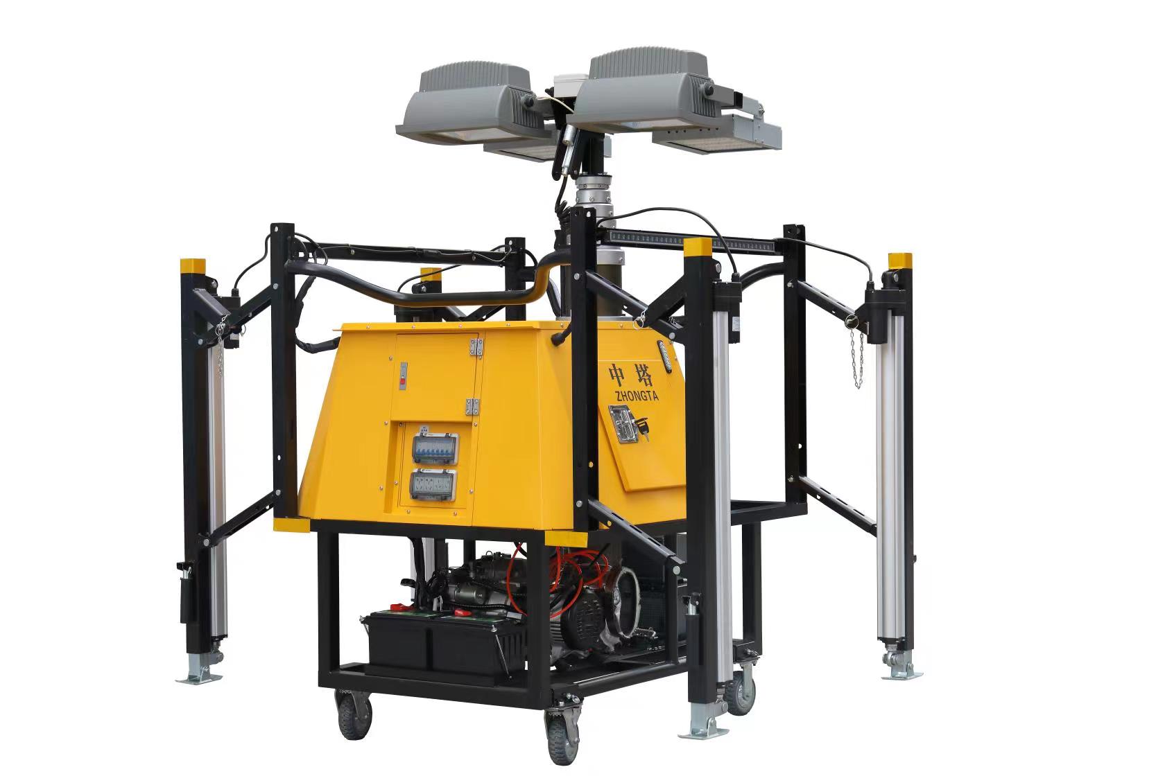 Lighting Tower with Diesel Generator