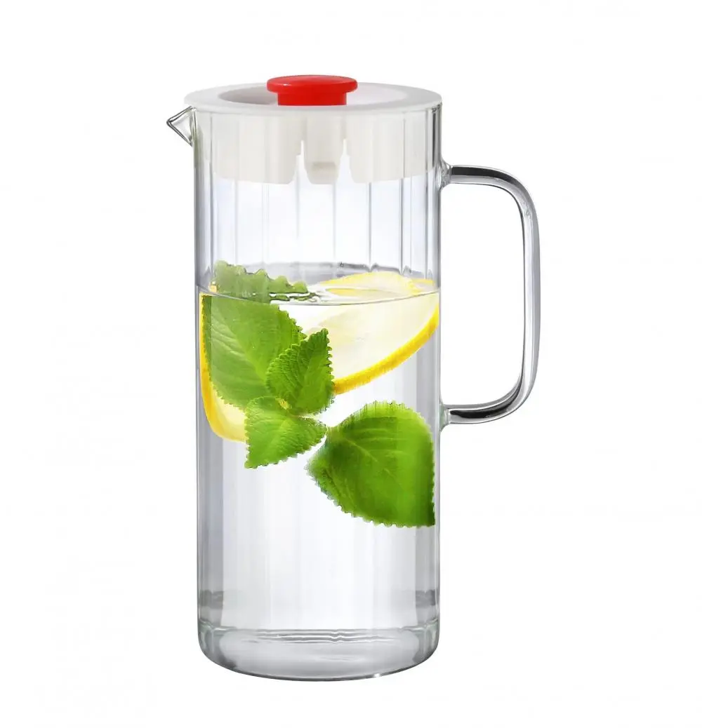 Stripe Glass Water Jug 1500ml
