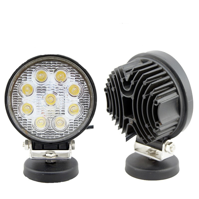 High Brightness Spotlight 27W Off-Road Vehicle Lighting LED Car Work Light