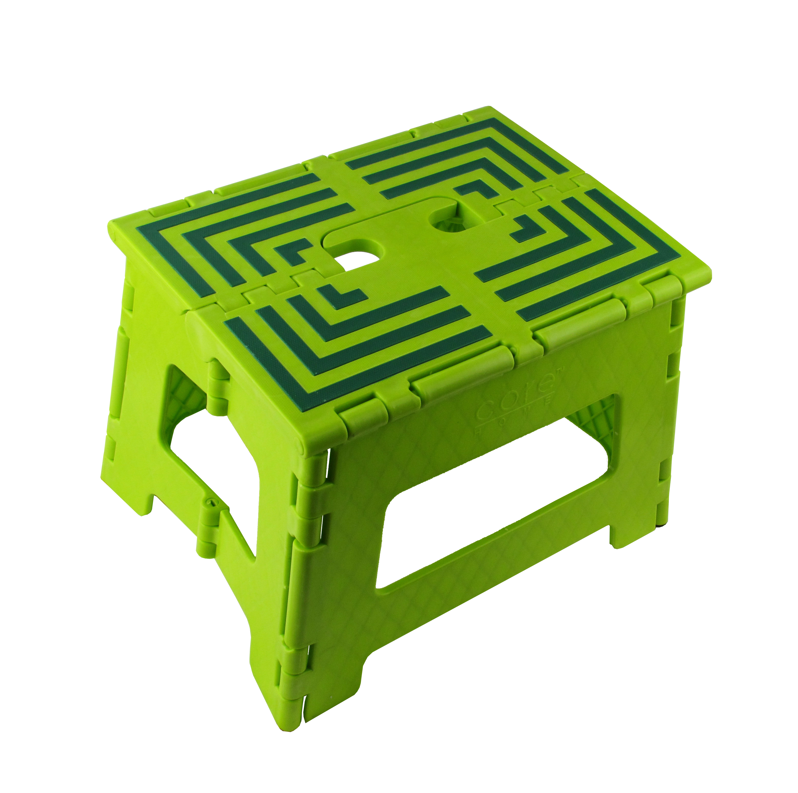 9“ anti-slip folding stool