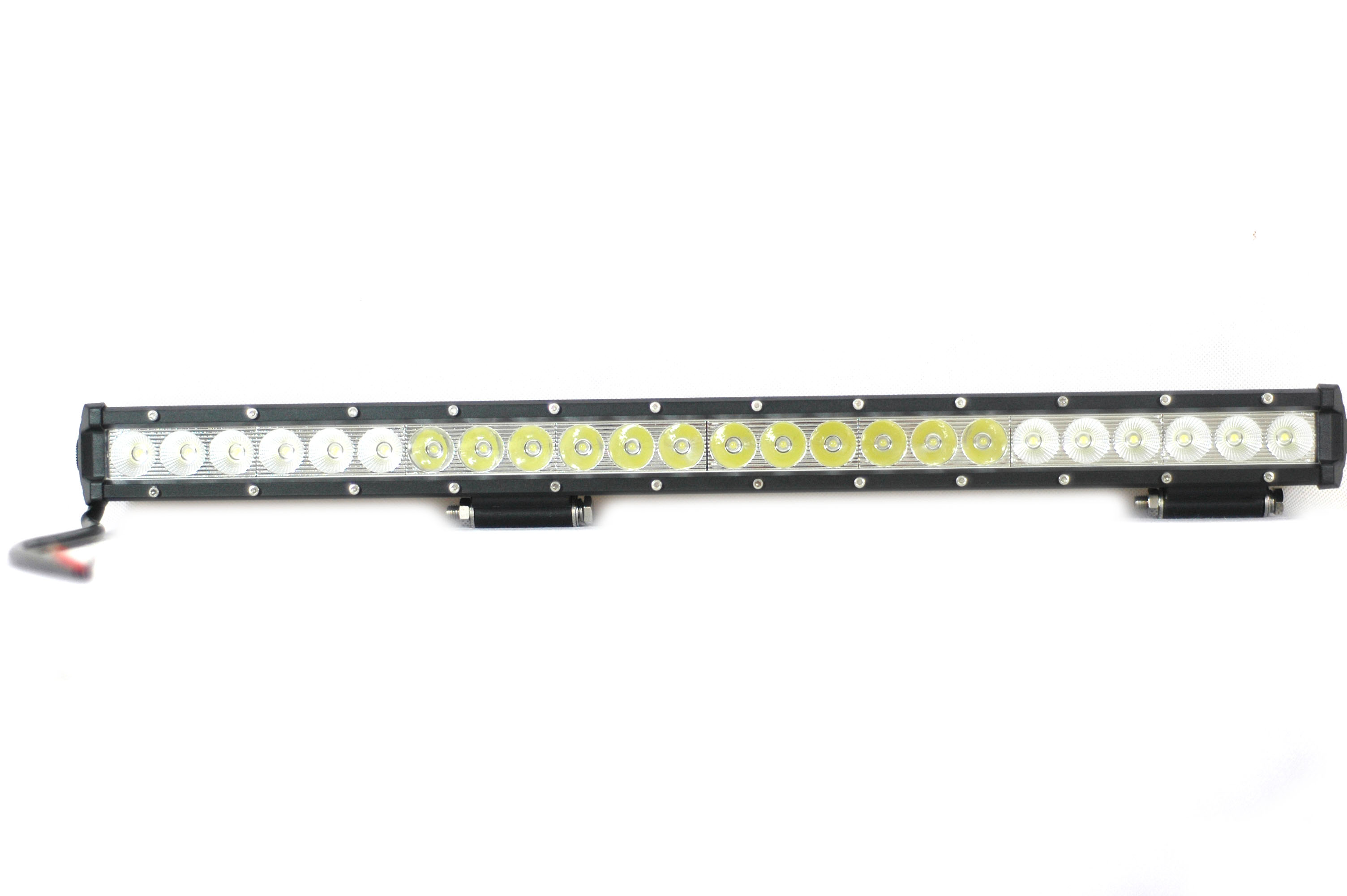 One Row LED Light Bar Off Road Driving Light for ATV UTV Truck 30W-240W 6-48 LEDS