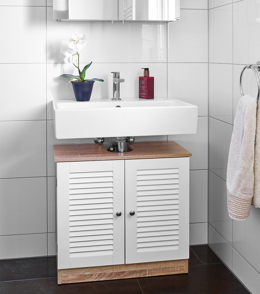 Bathroom false shutter locker