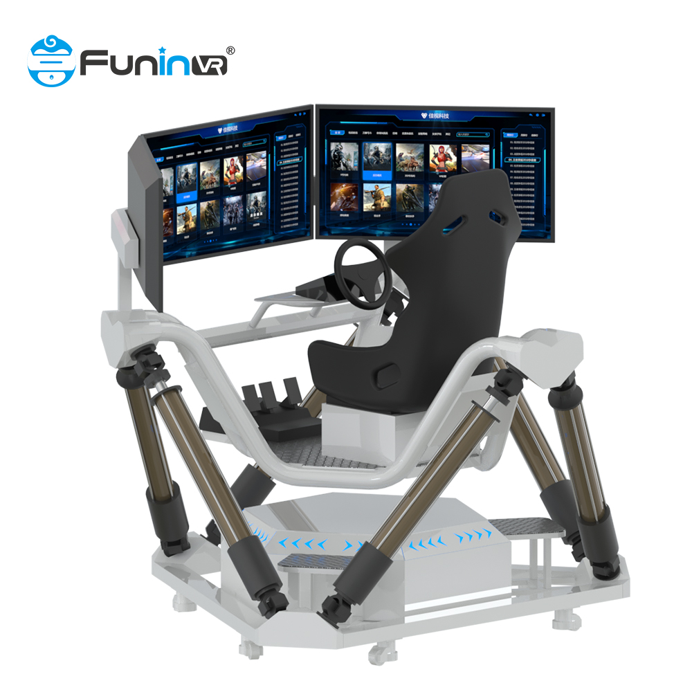 Amusement Racing Game Machine 3D Driving Car Racing Simulator Arcade Game Machine 3Screens Vr Racing