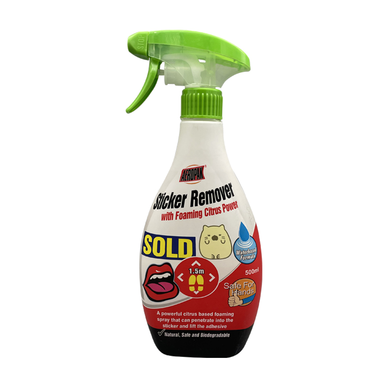 Aeropak 500ml Adhesive Sticker Remover Spray for Remove Sticker