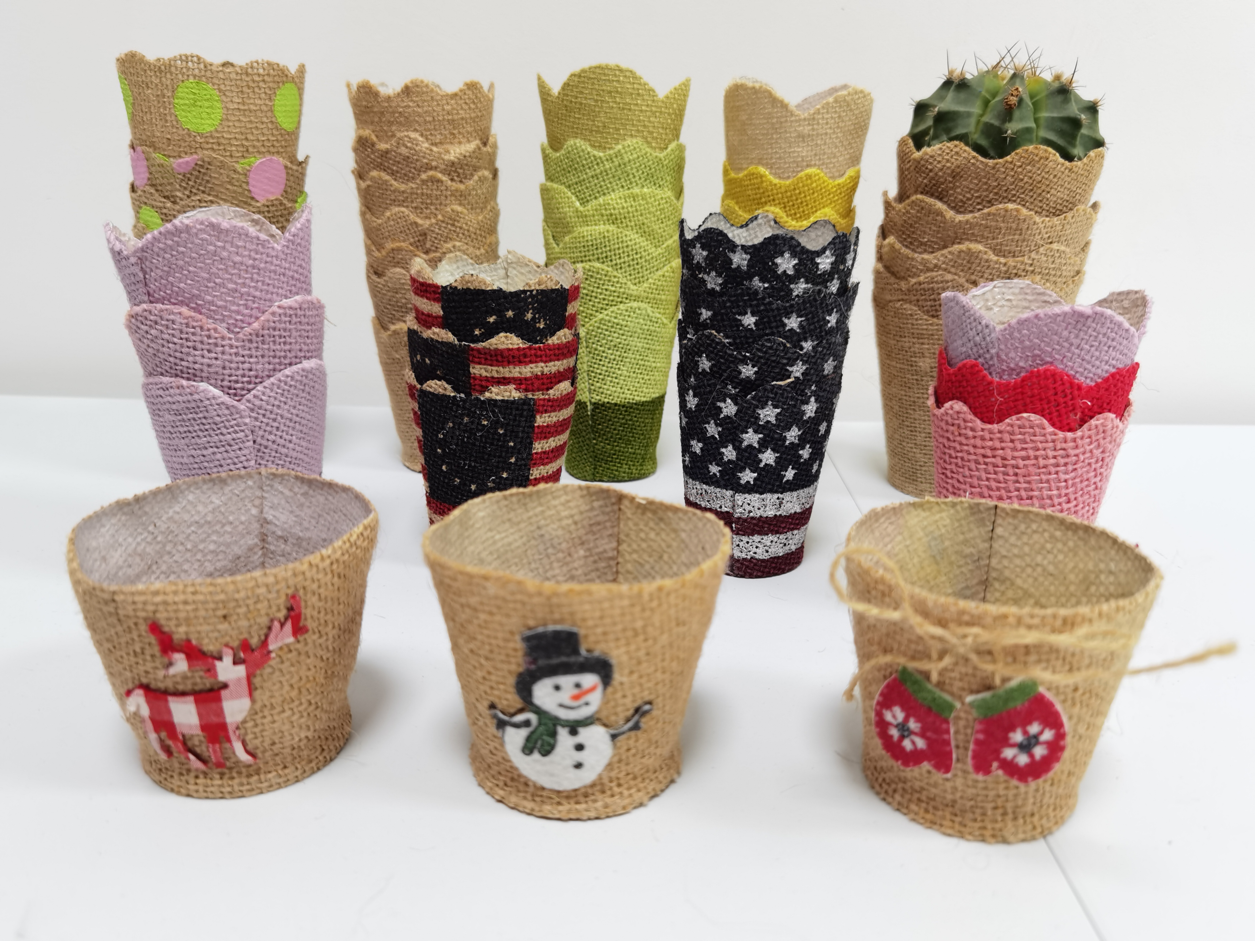 Jute Flower Pot Cover