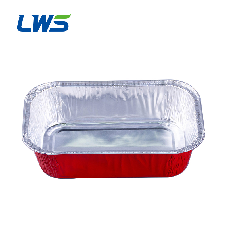 Airline aluminum foil containers