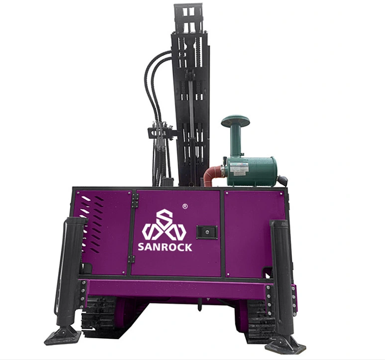SRC300 Mobile Underground Core Drilling Rig 300m Geological Core Drilling Machine