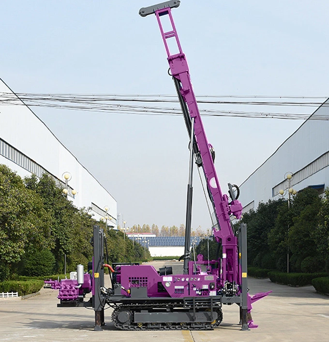 SRC350 Geological Drilling Machine with Mud Pump Portable Core Drilling Rig
