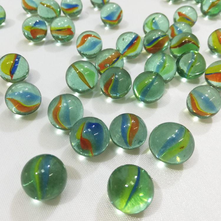 Glass marble ball