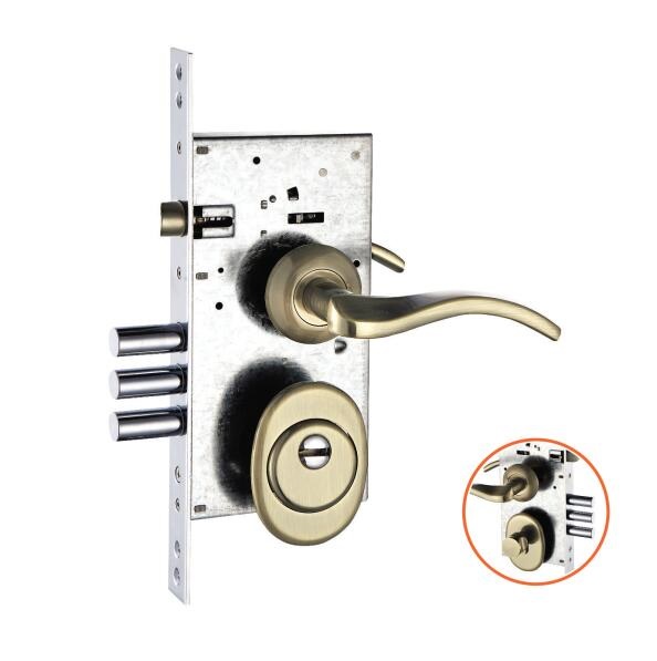 703 metal door lock body 85x60 mortise lock