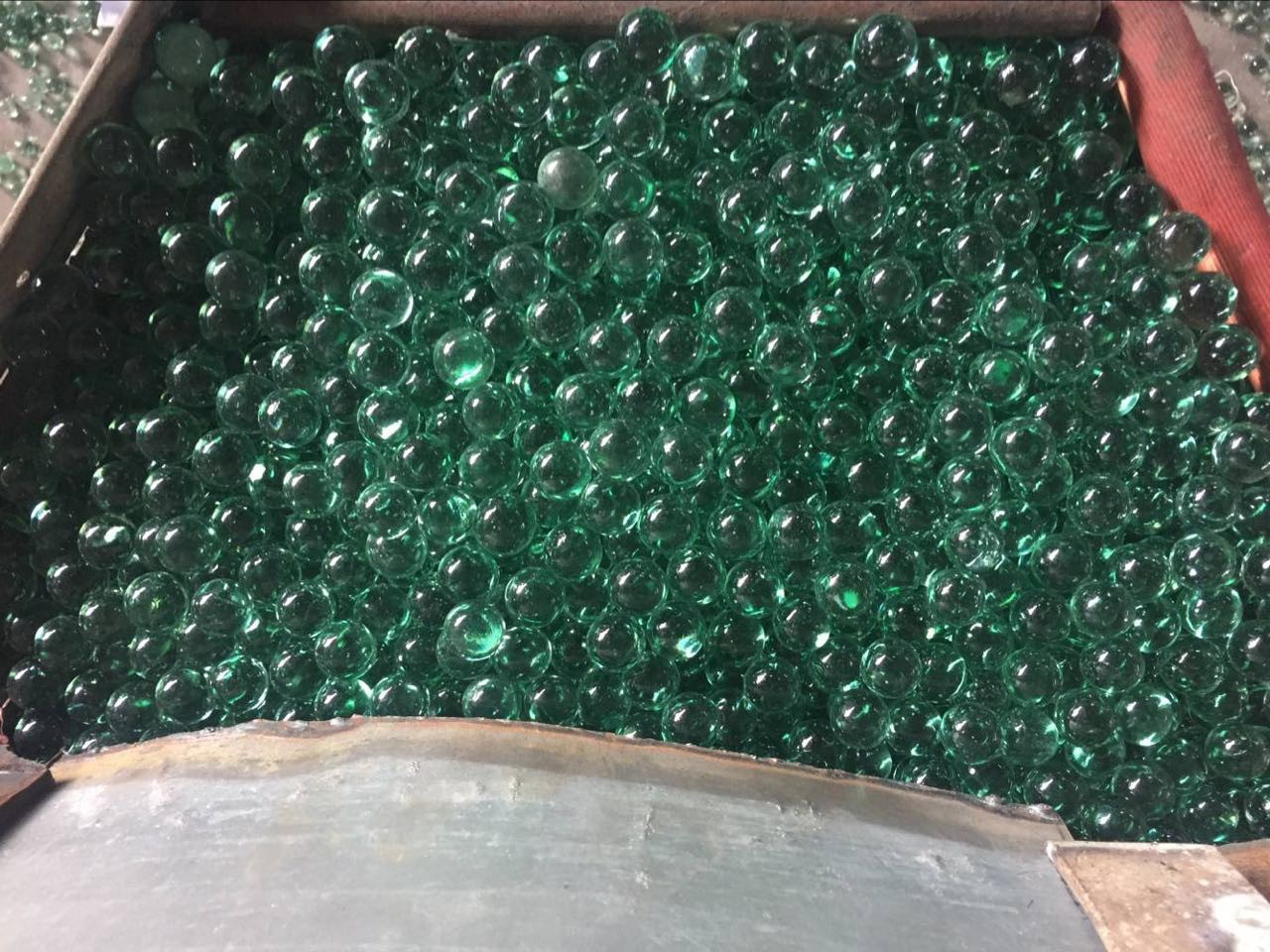 Glass marble ball