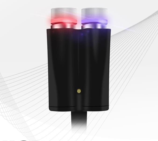 Hot selling welcome usb star light two-color laser voice-controlled roof starry led atmosphere light