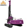 Full hydraulic rotary drilling rig machine borehole 32m depth crawler rotary drilling rig