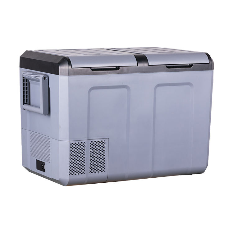 Durable Hot Selling Dark blue DC 12/24V DC Compressor Mini Car Refrigerator