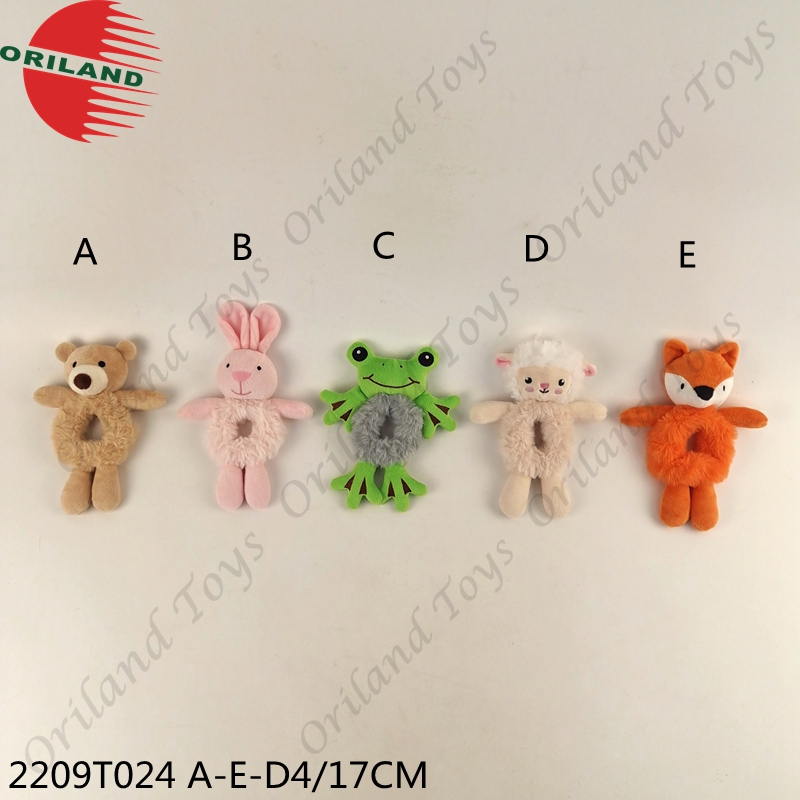Plush animal design hair band toys
