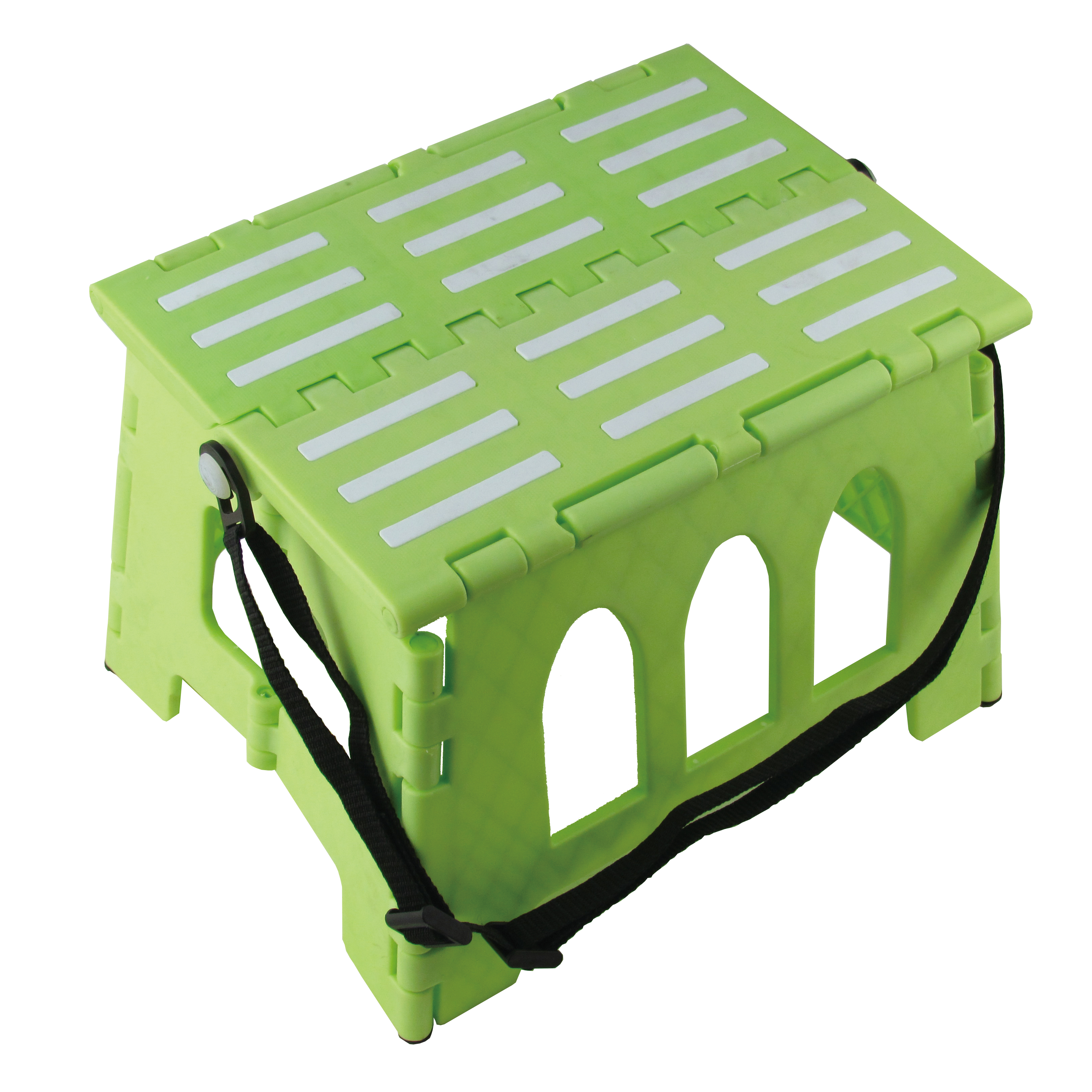 9“ anti-slip folding stool