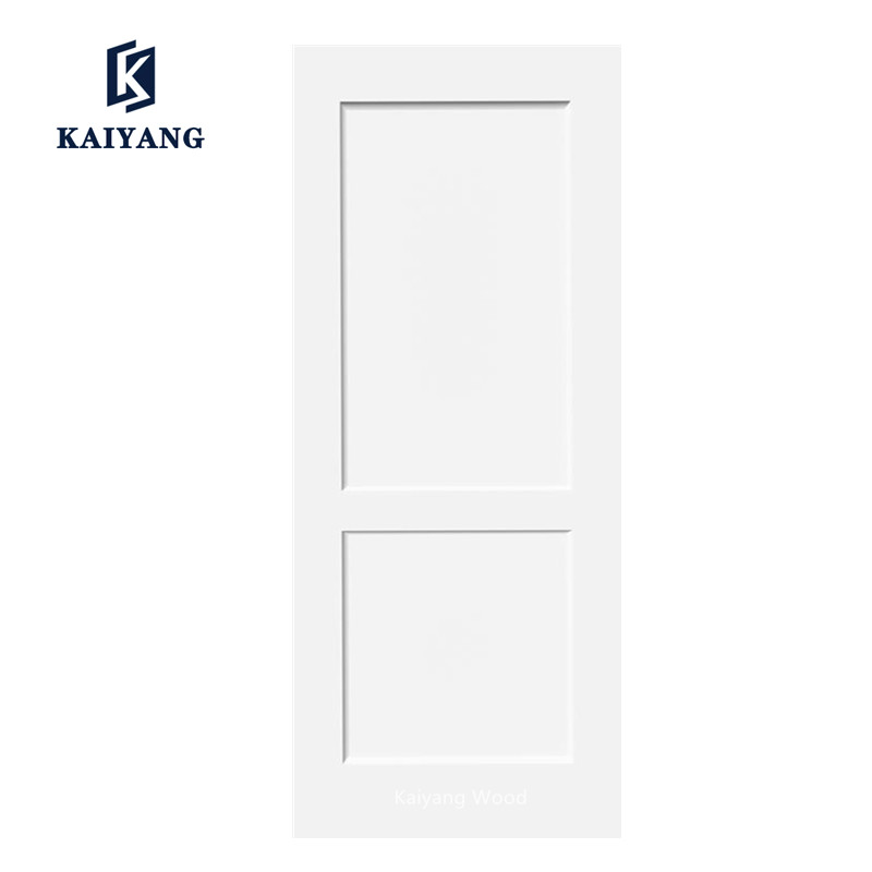 America/Canada interior White Primer Hollow Core HDF Molded Panel bedroom Design Door
