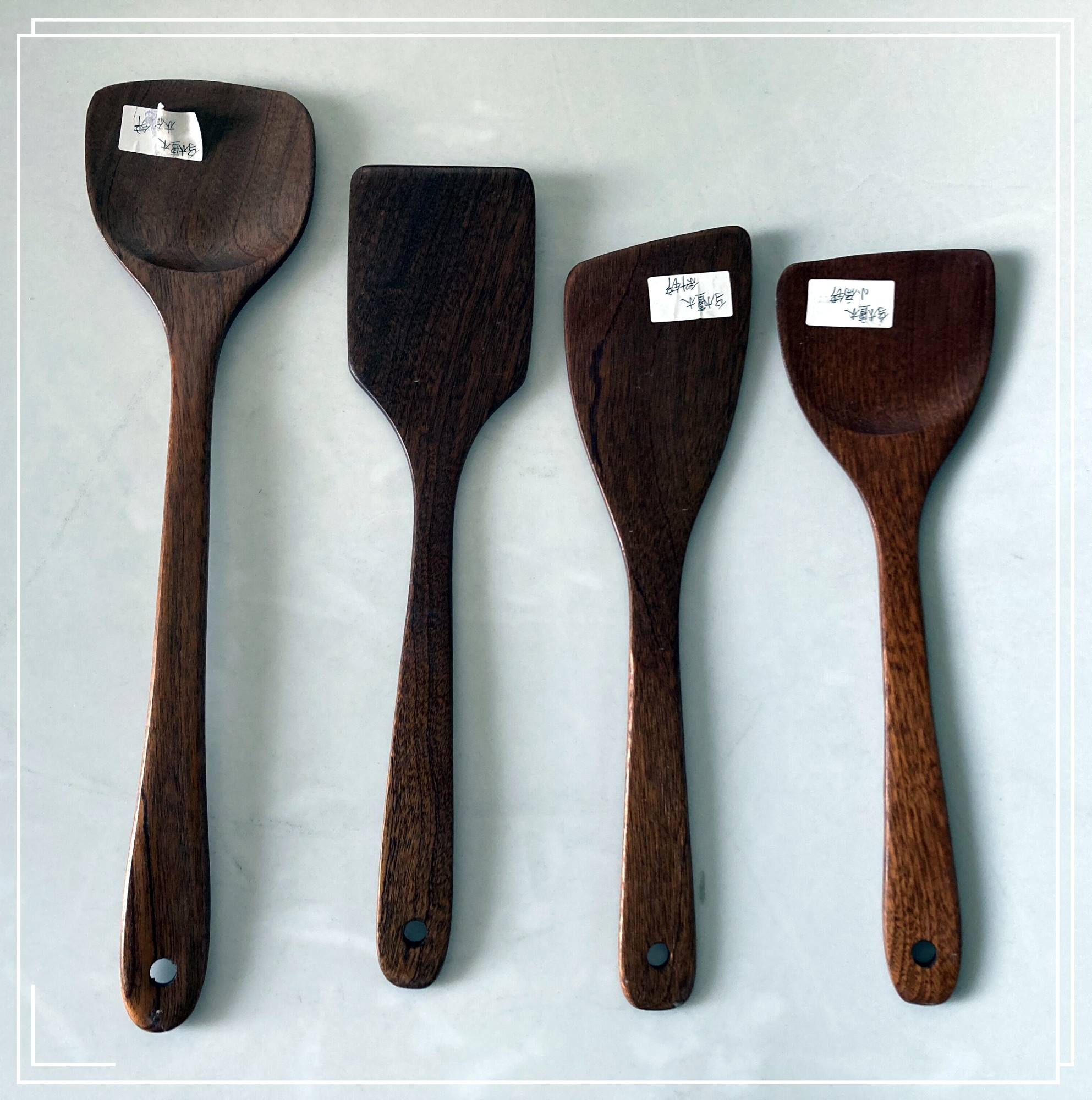 Ebony wooden spoon