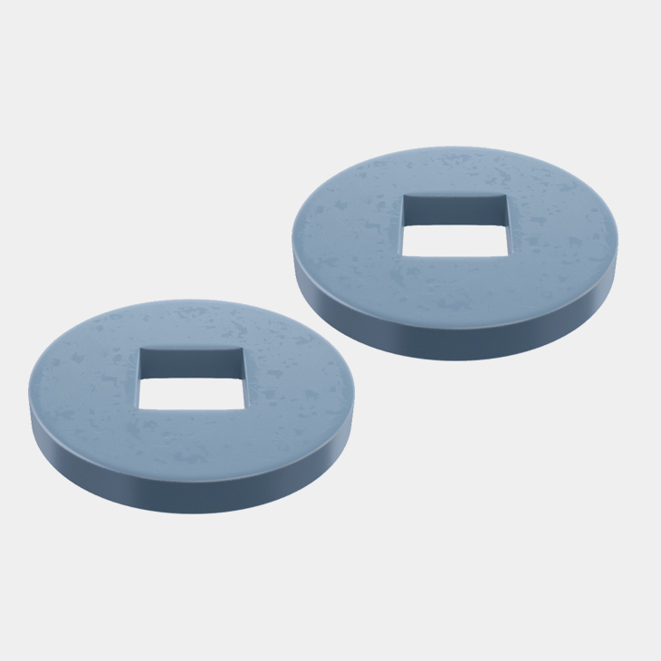 AYA Round Washer Square Hole