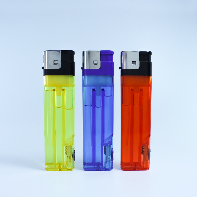 Electronic lighters larger than the palm of the hand also have lighting function design