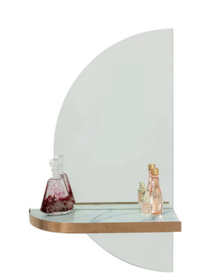shelf wall mirror