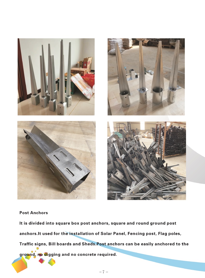 ground screw parts