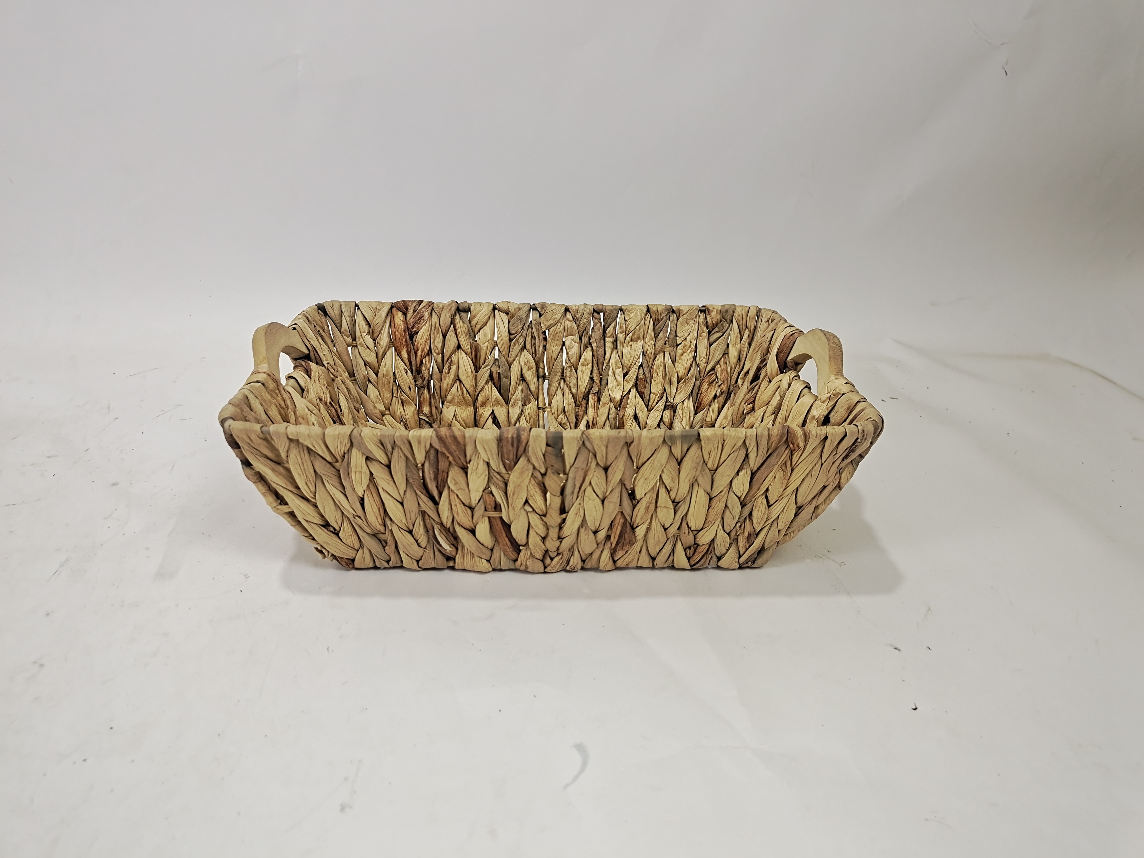 Water hyacinth storage basket