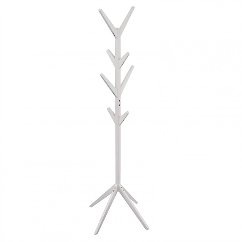 Pine wood hanger coat stand