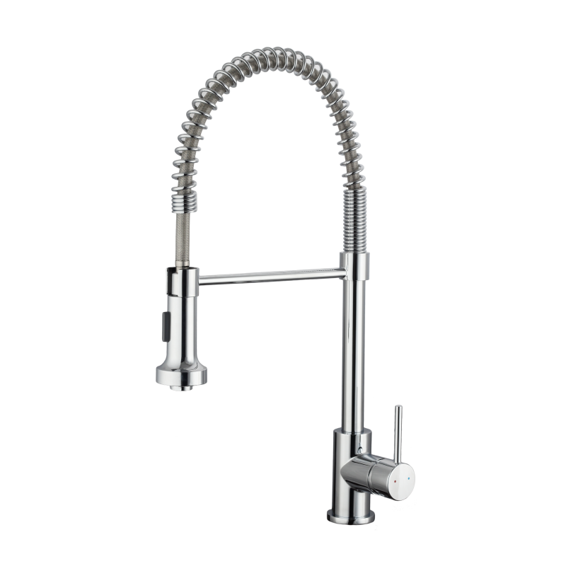 Pull Down Spray Kitchen Faucet