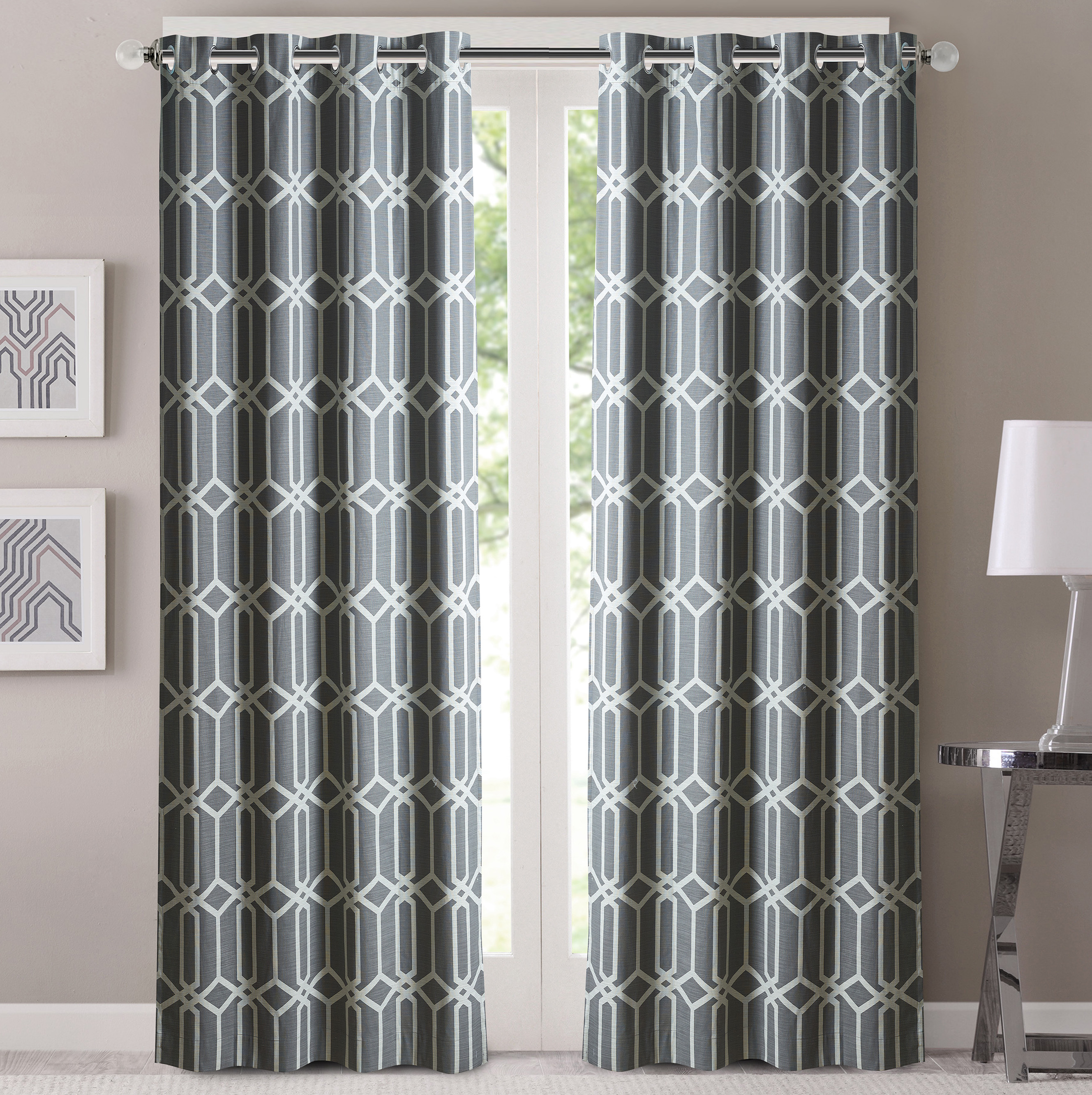 Window Panel With Print