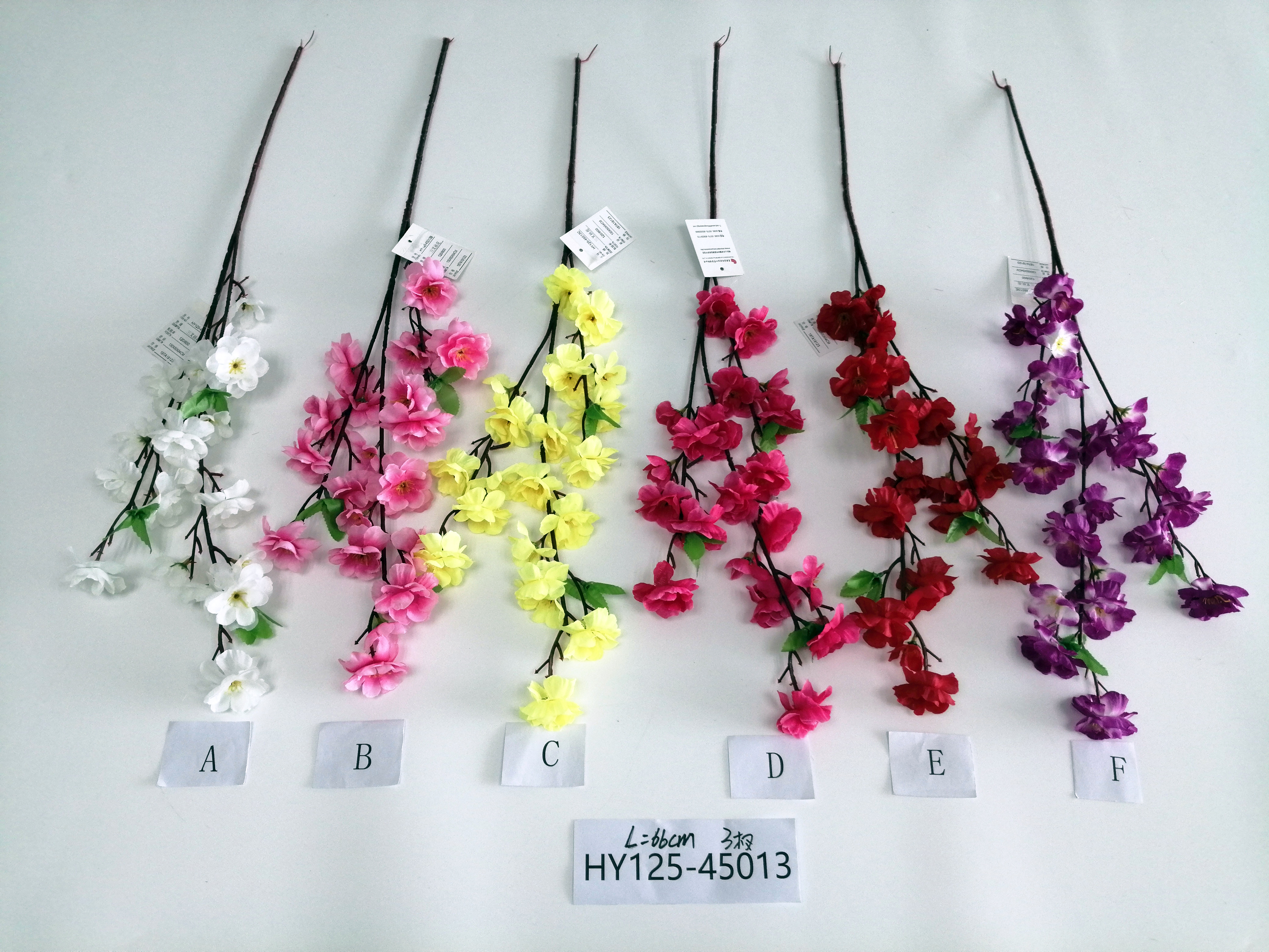 66cm PEACH BLOSSOM SPRAY