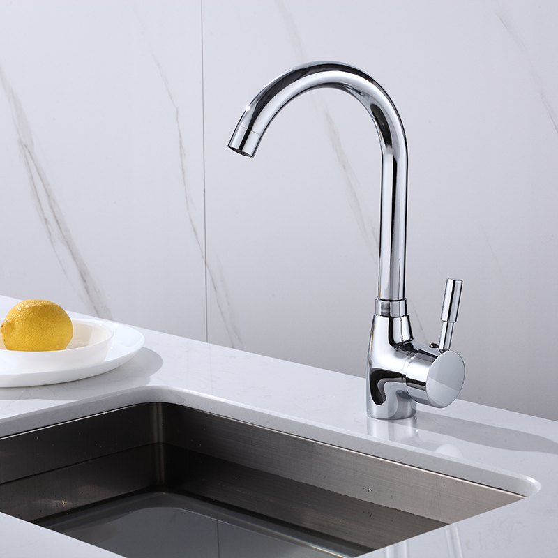 Modern Kitchen Faucet Sink Faucet Single Handle Kitchen Mixer Taps Hot and Cold Water