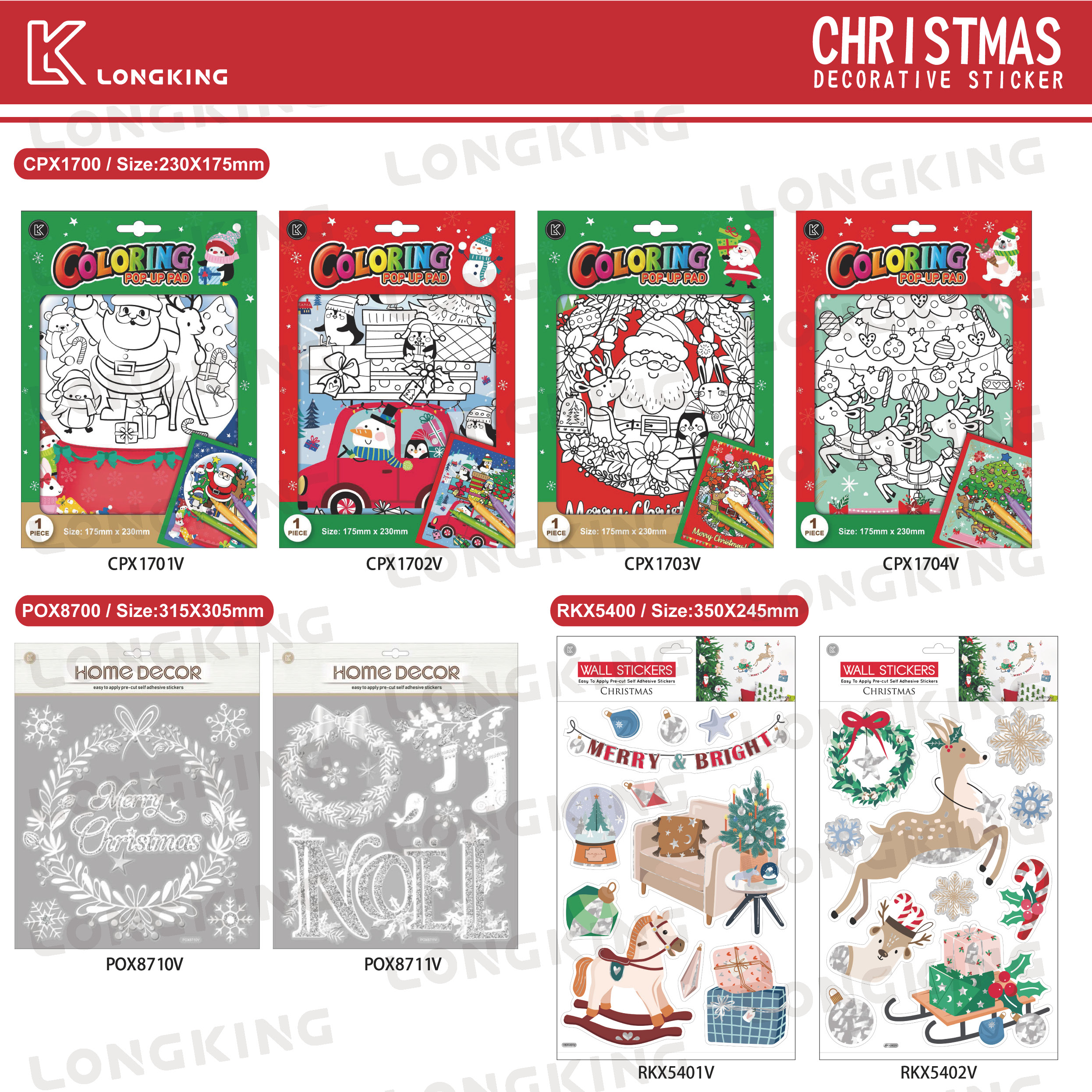 Christmas Decorative Stickers