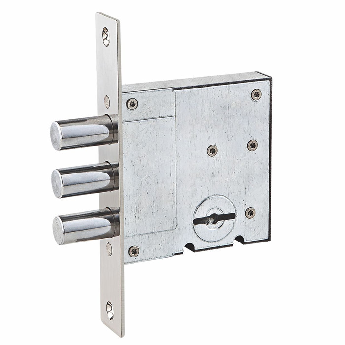 814 metal door lock body backset 52mm mortise lock blade lock