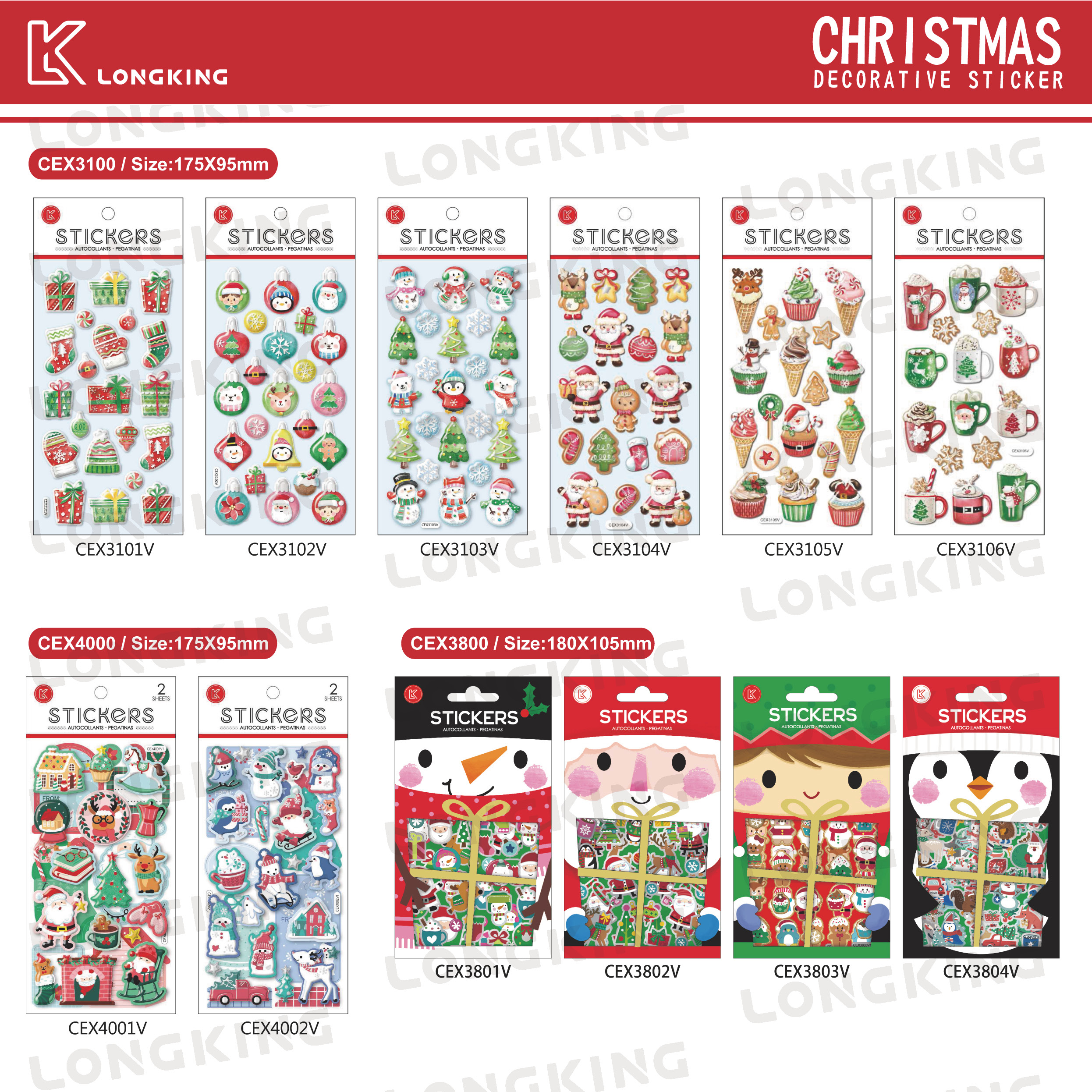 Christmas Decorative Stickers