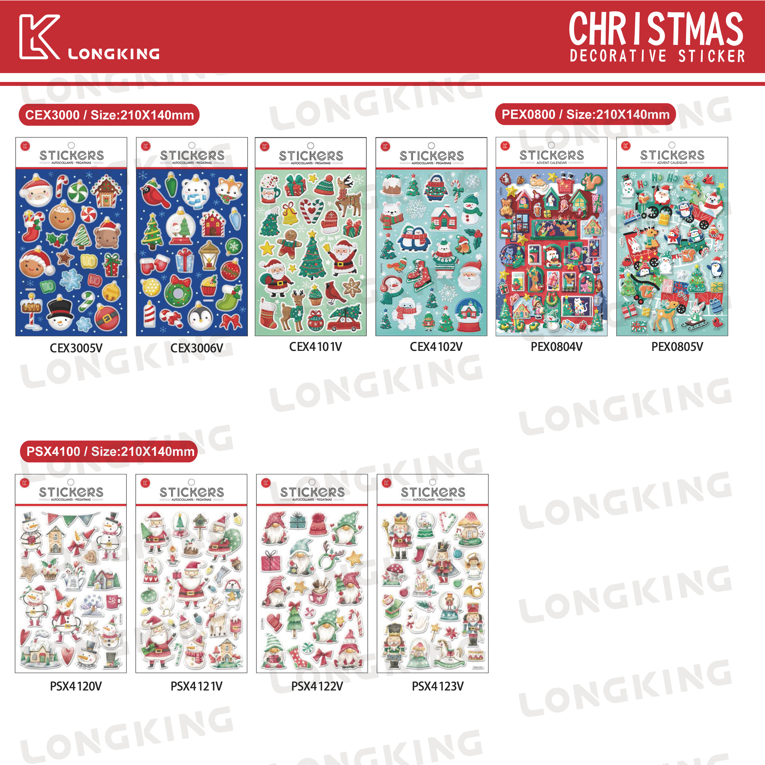 Christmas Decorative Stickers