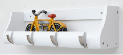 Wall Mounted Shelf with Hooks