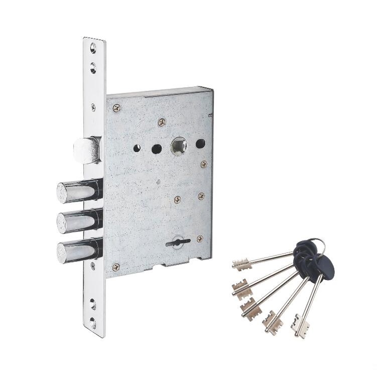 818 metal door lock body 85x65 mortise lock blade lock