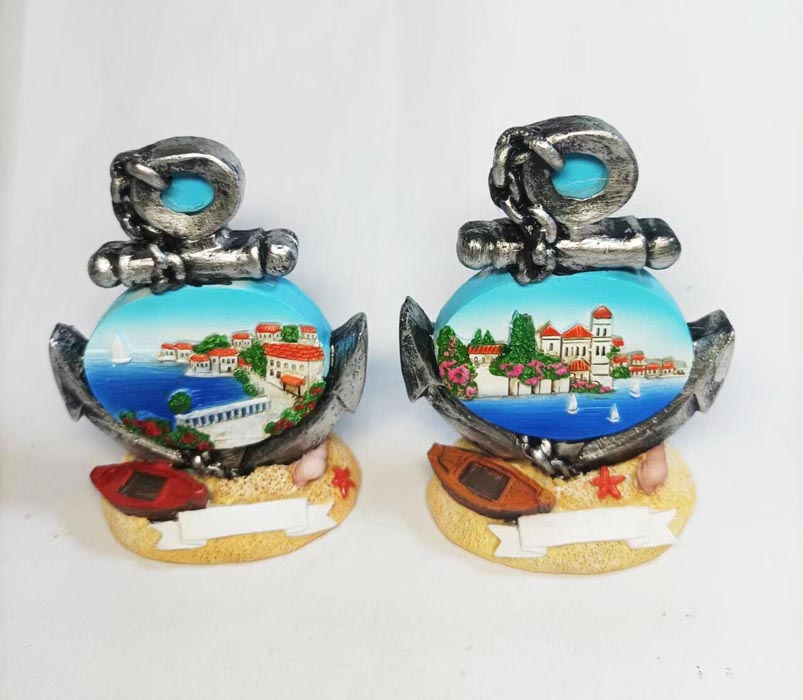Dolphin scenery refrigerator magnet tourism souvenirs