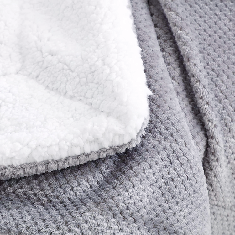 blanket with sherpa blanket for winter