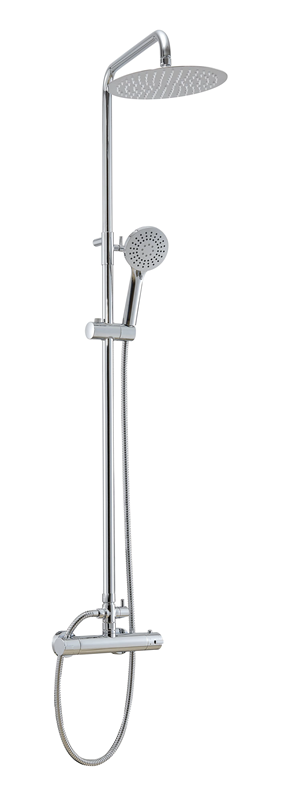 Thermostatic shower set